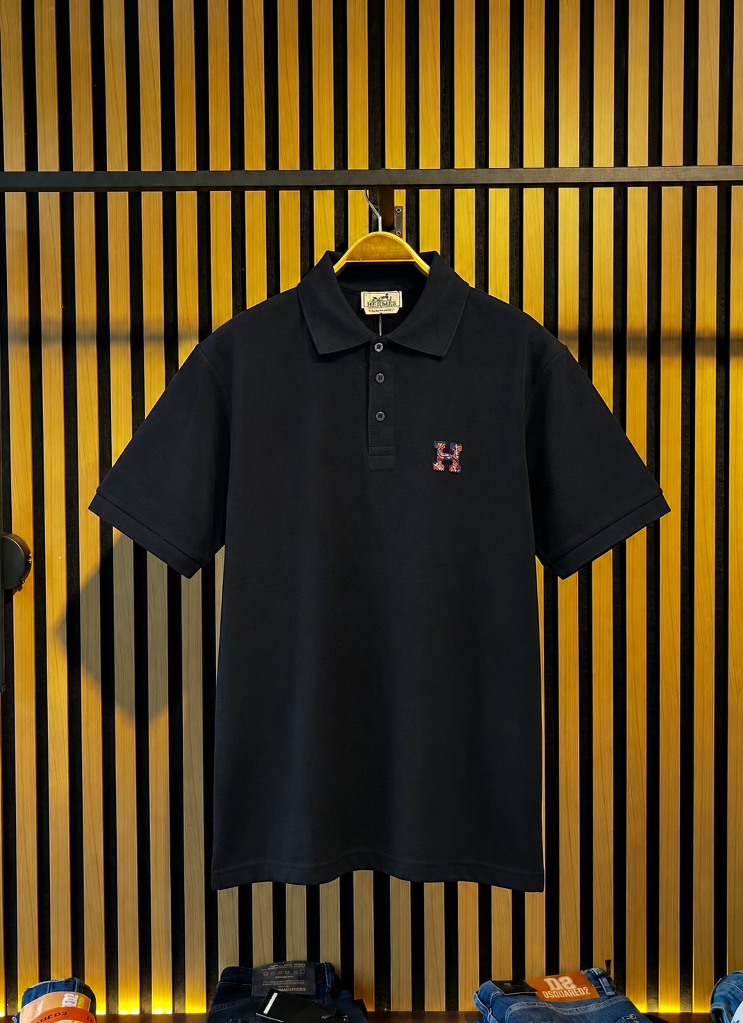 HERMES H Arma Detaylı Yazlık Polo Yaka