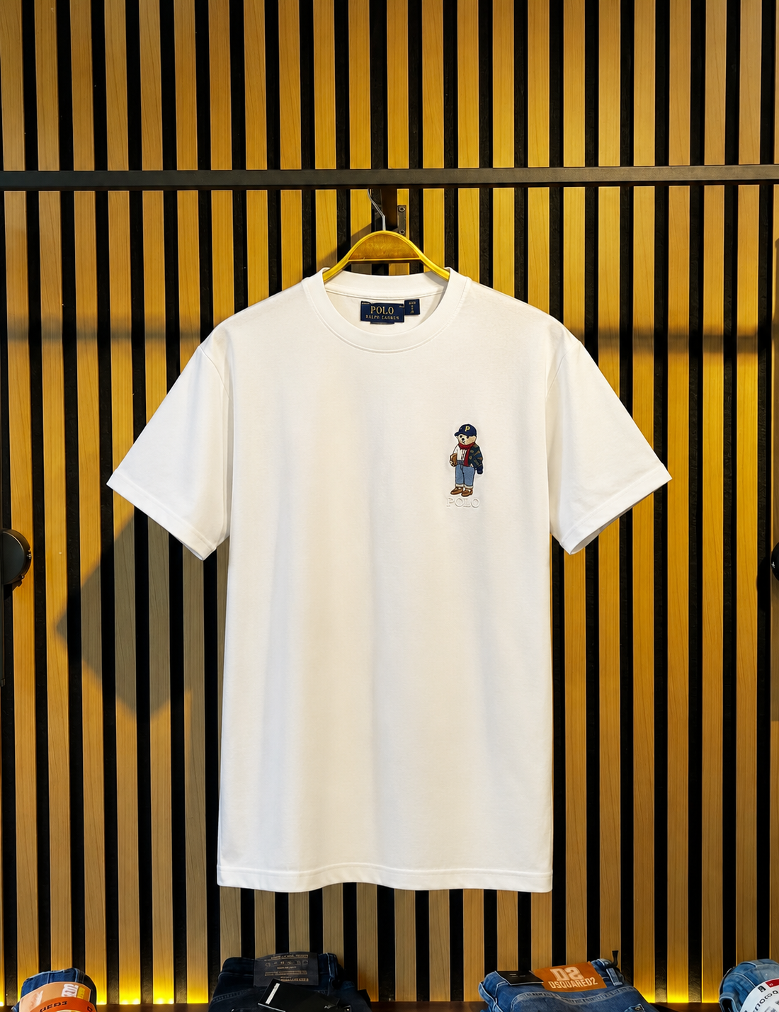 POLO RALPH LAUREN Beyaz Logo Nakışlı T-shirt